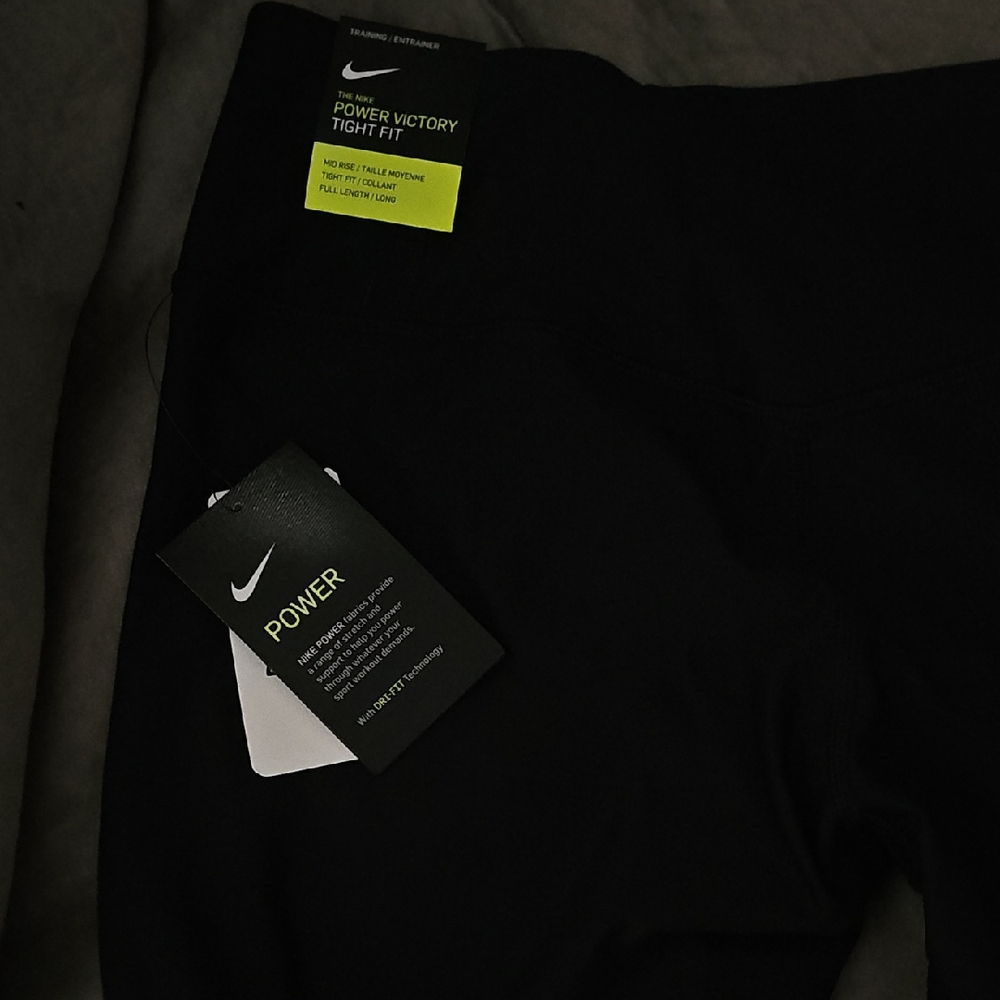 NWT Nike Black/Red Workout Pants